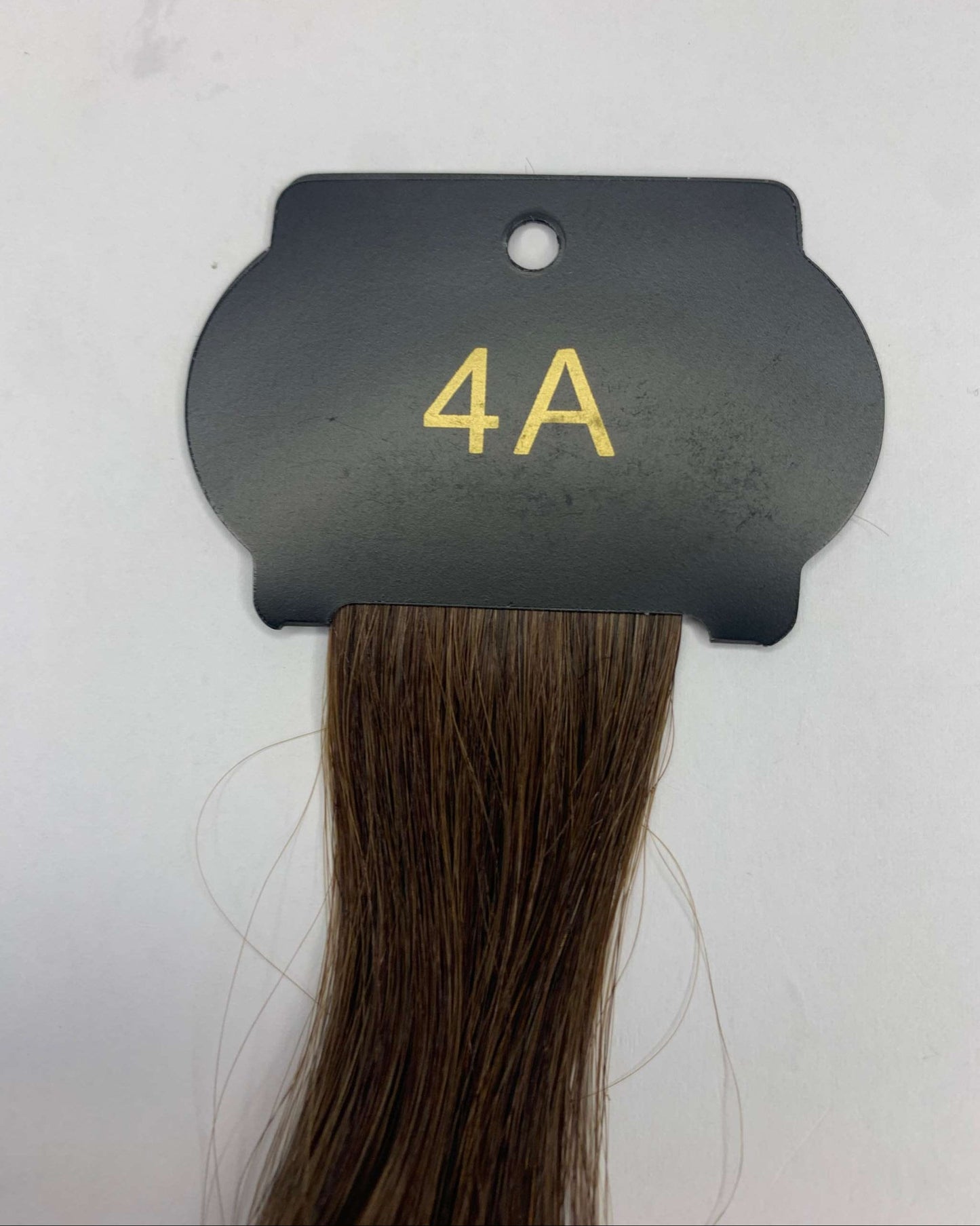 26 Inch 6D Human Hair Extensions, Shade 4A, fast installation, low maintenance.
