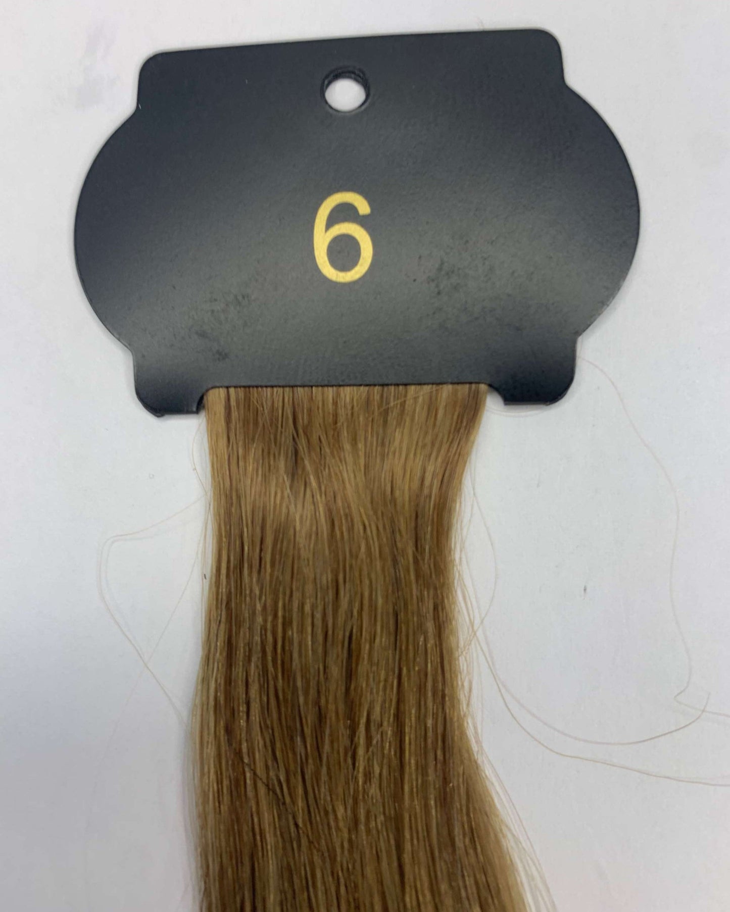 26 Inch 6D Human Hair Extensions on Display Card
