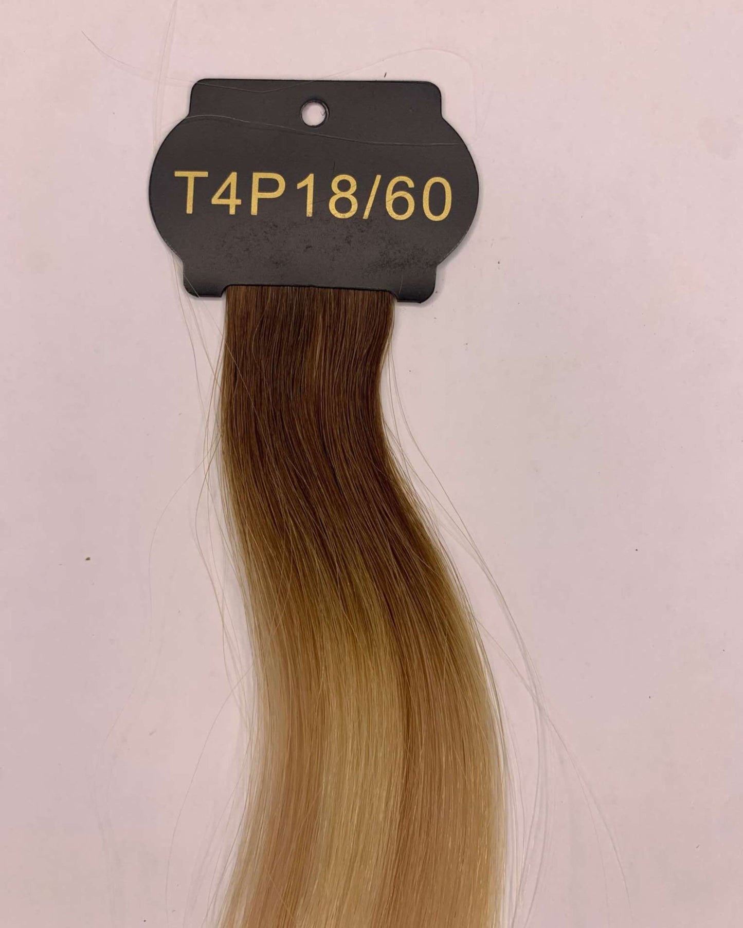 26-Inch 6D Hair Extensions in Brown to Blonde Gradient